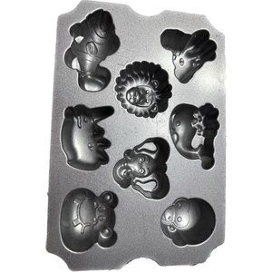 NORDIC WARE ZOO FRIENDS‎ MINI CAKE PAN ANIMAL CAKE MOLD - 3 Cups